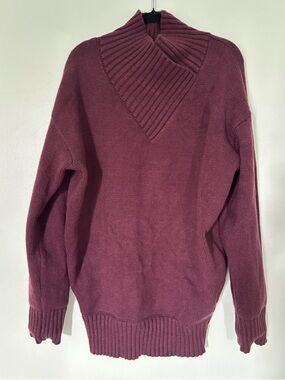 Ser.O.Ya Sweater dress in Plum